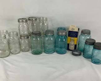 Assorted Canning Jars