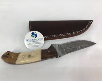 Damascus Hunting Knife