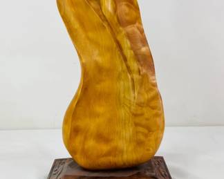 Abstract Wooden Sculpture