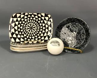 Bennington Potters and Thyme and Table Plates
