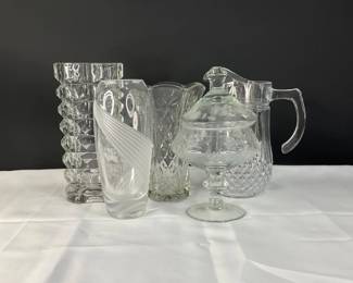 Cut Glass Vases