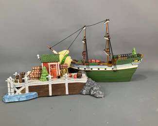 "The Emily Louise" New England Village Series