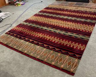 Capel Red Diamond Area Rug
