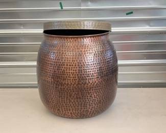 Copper Radley Iron Storage Side Table