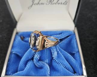 Vintage Class Rings Marked 10KT By John Roberts JR