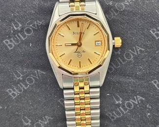  Ladies Bulova Watch In Original Box