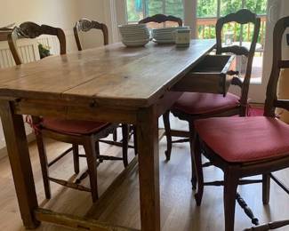 Antique Farm Table 