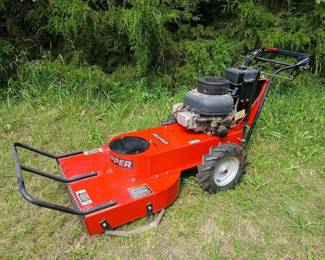 Snapper brush mower has a 13.5 hp motor
