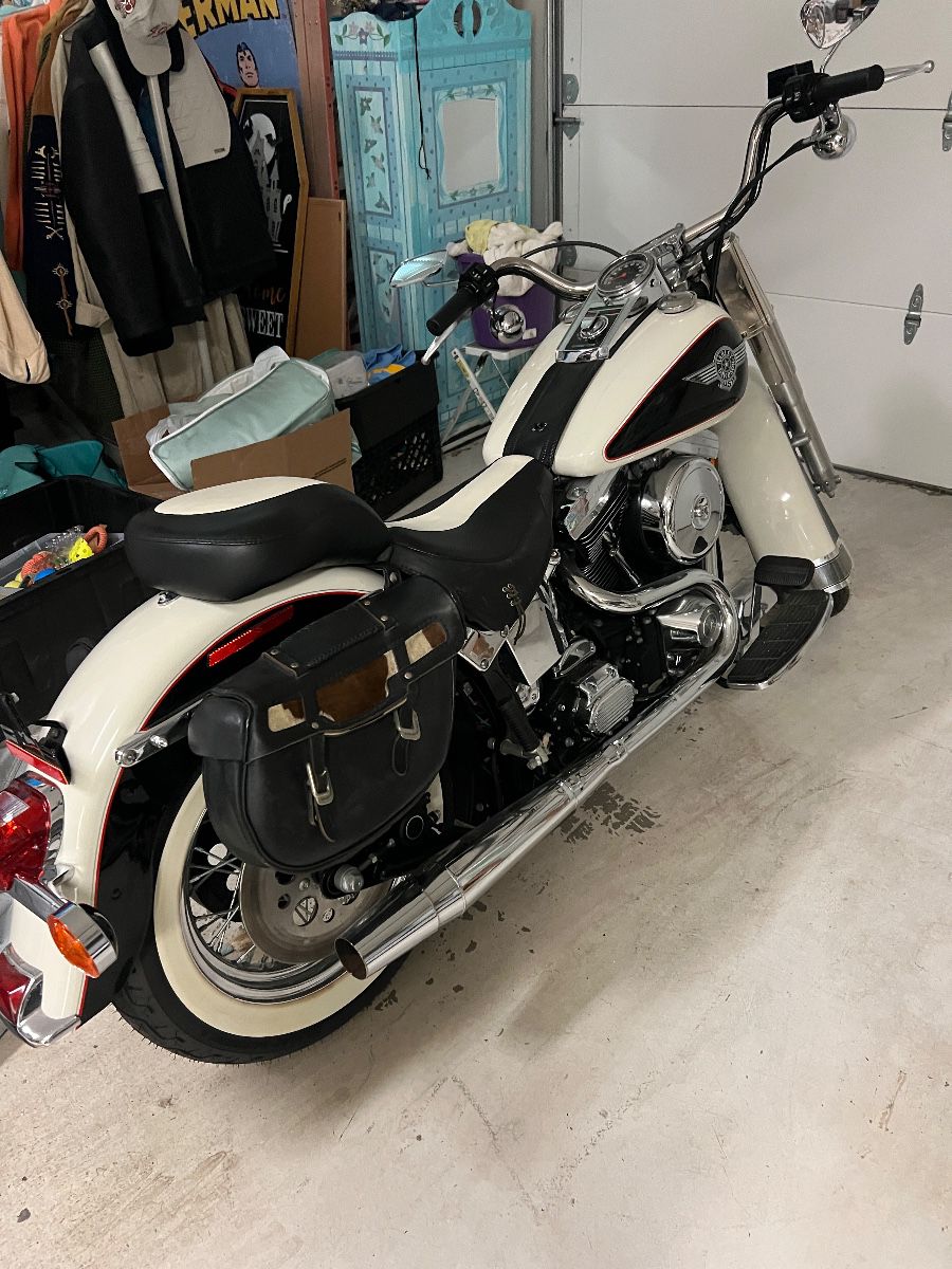 Never driven Harley Davidson anniversary edition softail motorcycle under 100 miles