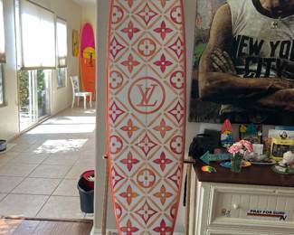 Brand new Louis Vuitton surfboard