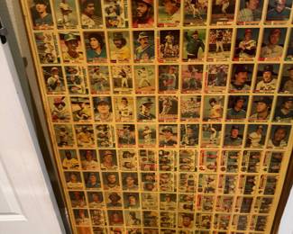 1971 1972 Uncut sheets Willie Mays (3) Carl Yastrzeski Billy Martin