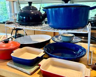 Le Creuset dishes
