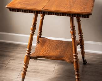 Antique table claw fleet 