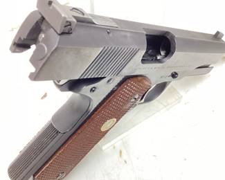 1971 COLT GOLD CUP NATIONAL MATCH 38 SPECIAL MID RANGE PISTOL, 1 MAG