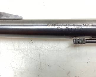 1953-69 COLT OFFICERâ€™S MODEL MATCH .38 SPECIAL REVOLVER