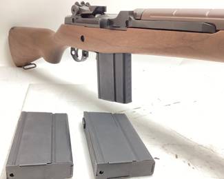 2009 SPRINGFIELD ARMORY M1A SEMI AUTO .308cal RIFLE 5 MAGS TOTAL