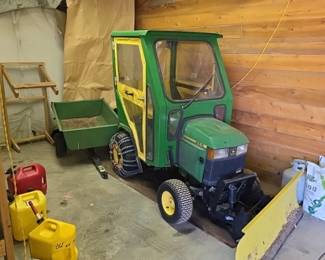 John Deere 455 garden tractor