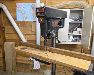 Sears Craftsman 15 and a half inch floormodel drill press
