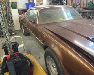 1978 Pontiac Firebird Trans Am — Pontiac 400 V8 — Long-Term Stored Project/Survivor - Highest offer will be accepted if reserve is met! Reserve is not disclosed. 205-567-5211 if you're interested in making an offer. Please text.