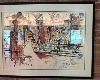 Leroy Nieman signed and autographed