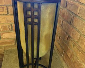 Prairie style tall urn