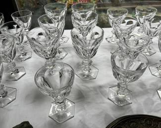 Signed Crystal set