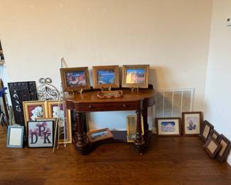 Art, Prints, Etc, Side Table