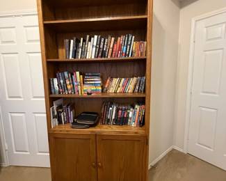 Books, CDs; Tall Bookshelf