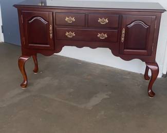 MAHOGANY QUEEN ANN SERVER