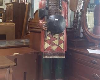 WOODEN INDIAN