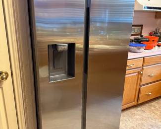 Almost New Samsung Side By Side Refrigerator