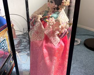 Korean hanbok doll