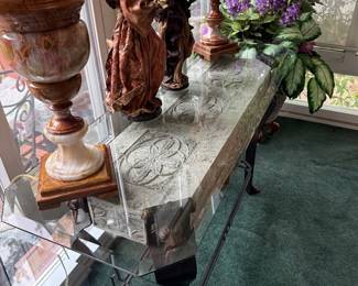Marble lamps