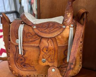 Vintage Saddle Bag