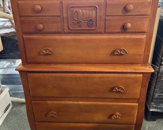 Vintage Cowboy Chest of Drawers