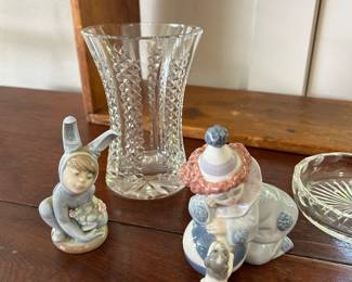 Lladro and Waterford Crystal