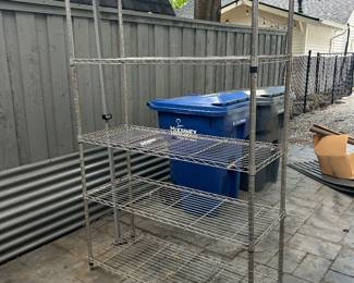 5 Tier Metal Shelving Unit