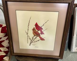 'Cardinals" Guy Coheleach Art