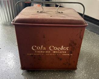 Vintage Cola Cooler