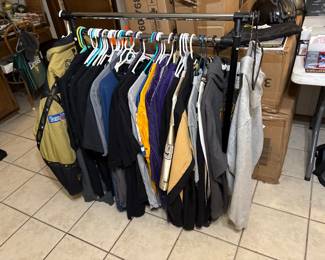 This is a fraction of clothing. There are 50-100 Harley Davidson Shirts, Saints, LSU, Dionysys, and other vintage shirts