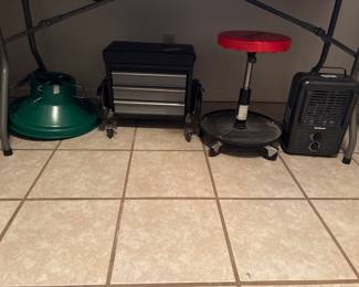 Craftsman Stool, Tool Box Work Stool