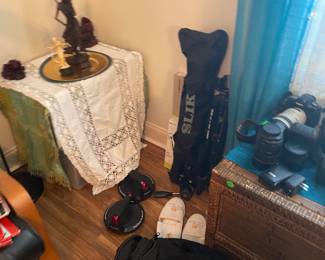 Decor, camera, bags, more
