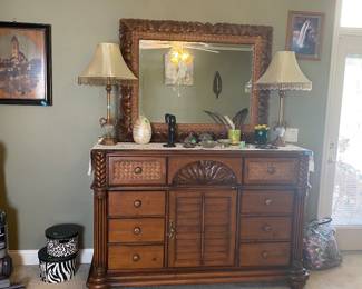 Tommy bahama style dresser/chest of drawers