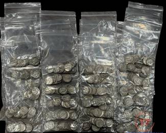 MERCURY Silver Dimes - Unsearched