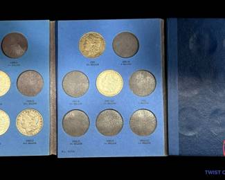 Morgan SILVER Dollar Coin Book