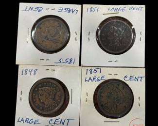 Coronet Head Large Cents