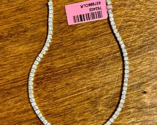 3ct Lab Grown 14kt Gold Tennis Bracelet