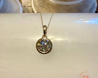 2ct VS1 Excellent Cut Lab Grown Diamond in 14kt IGI Certified