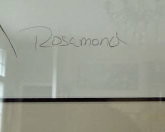 Signed Limited Edition Lithograph "Maggie" by Christine ROSAMOND
