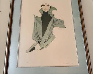 Signed Limited Edition Lithograph "Victoria" by Christine ROSAMOND